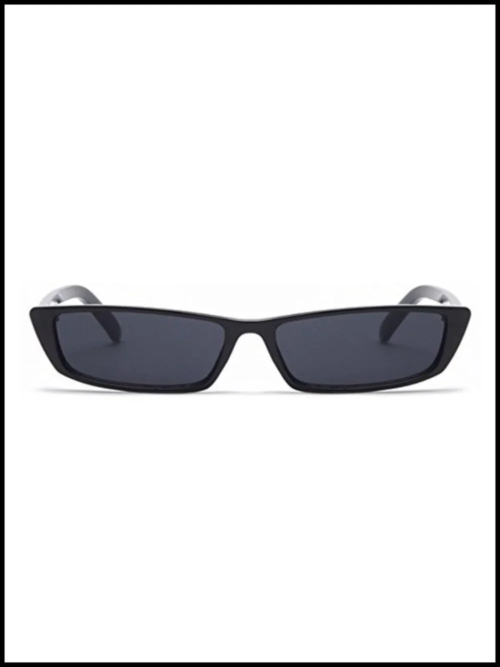 UV400 Metal Frame Square Sunglasses for Women